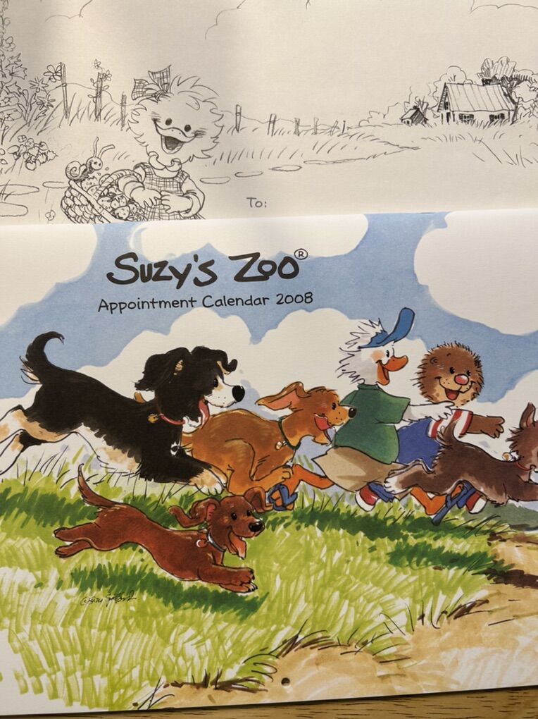 Suzy’s Zoo Wall Calendar 2008