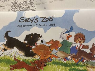 Suzy’s Zoo Wall Calendar 2008
