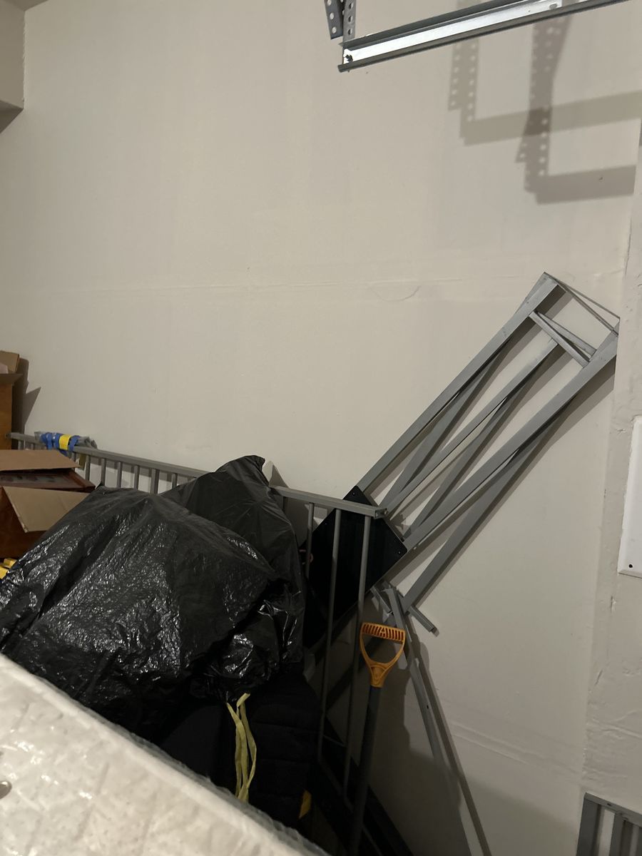 Twin and full bunk bed frame
