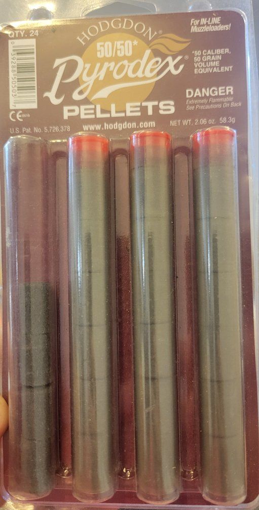 Hodgdon 50/50 pyrodex pellets