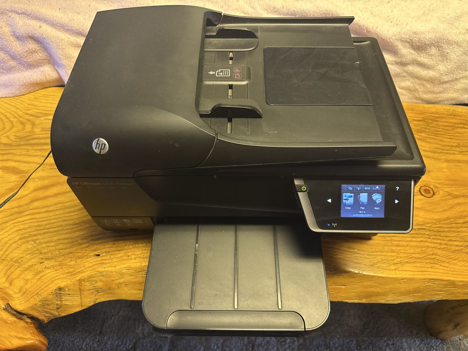 HP OfficeJet 6700 Premium All-in-One Wireless Printer - Black