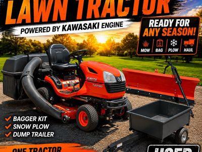 Used Kubota T2290 Mower PACKAGE!