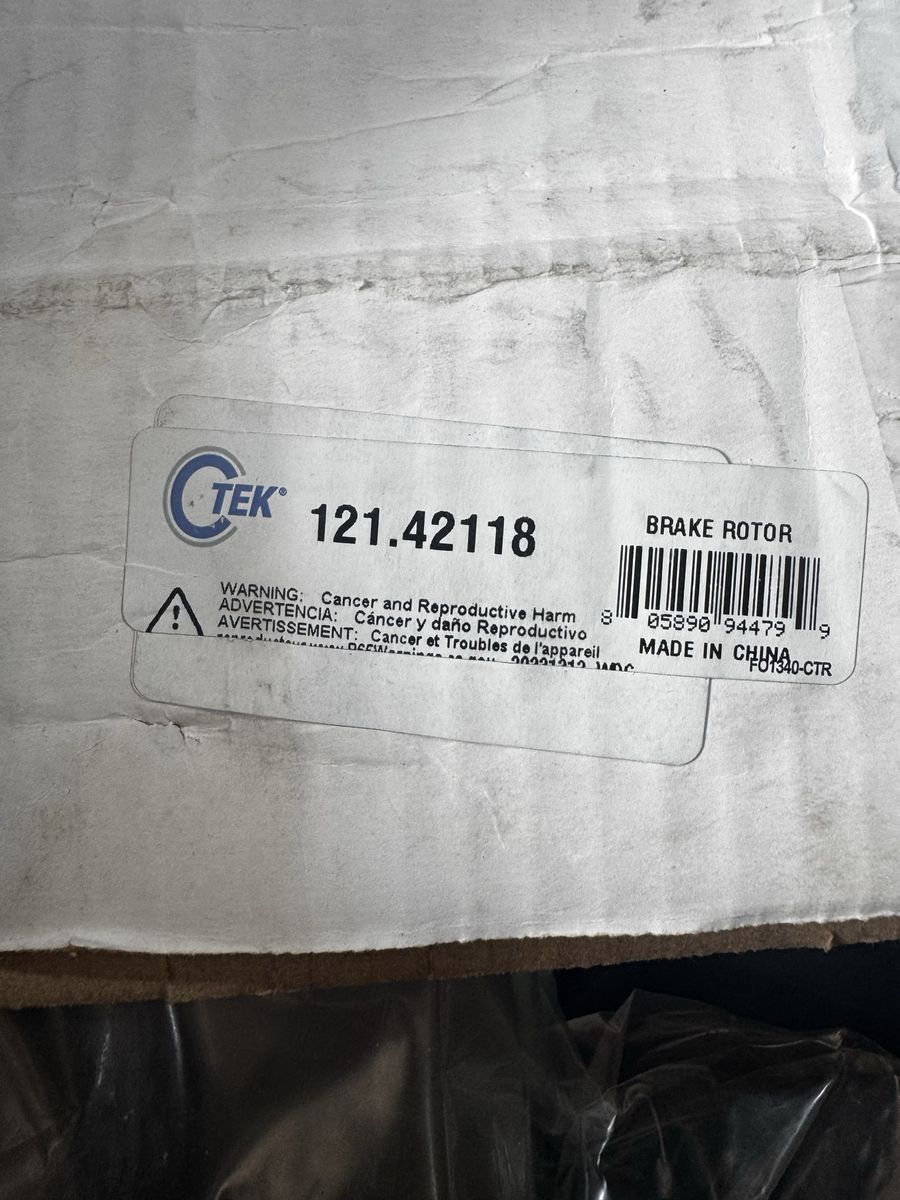 2013-2023 Nissan Altima brake rotor