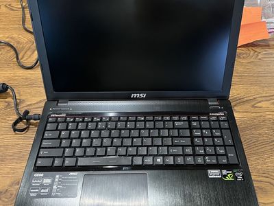 MSI GE60 Gaming Laptop - Intel i7, NVIDIA Graphics, 15.6" Display (Repair or for Parts)