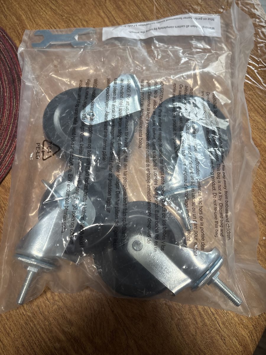 Casters 3”  set of 4