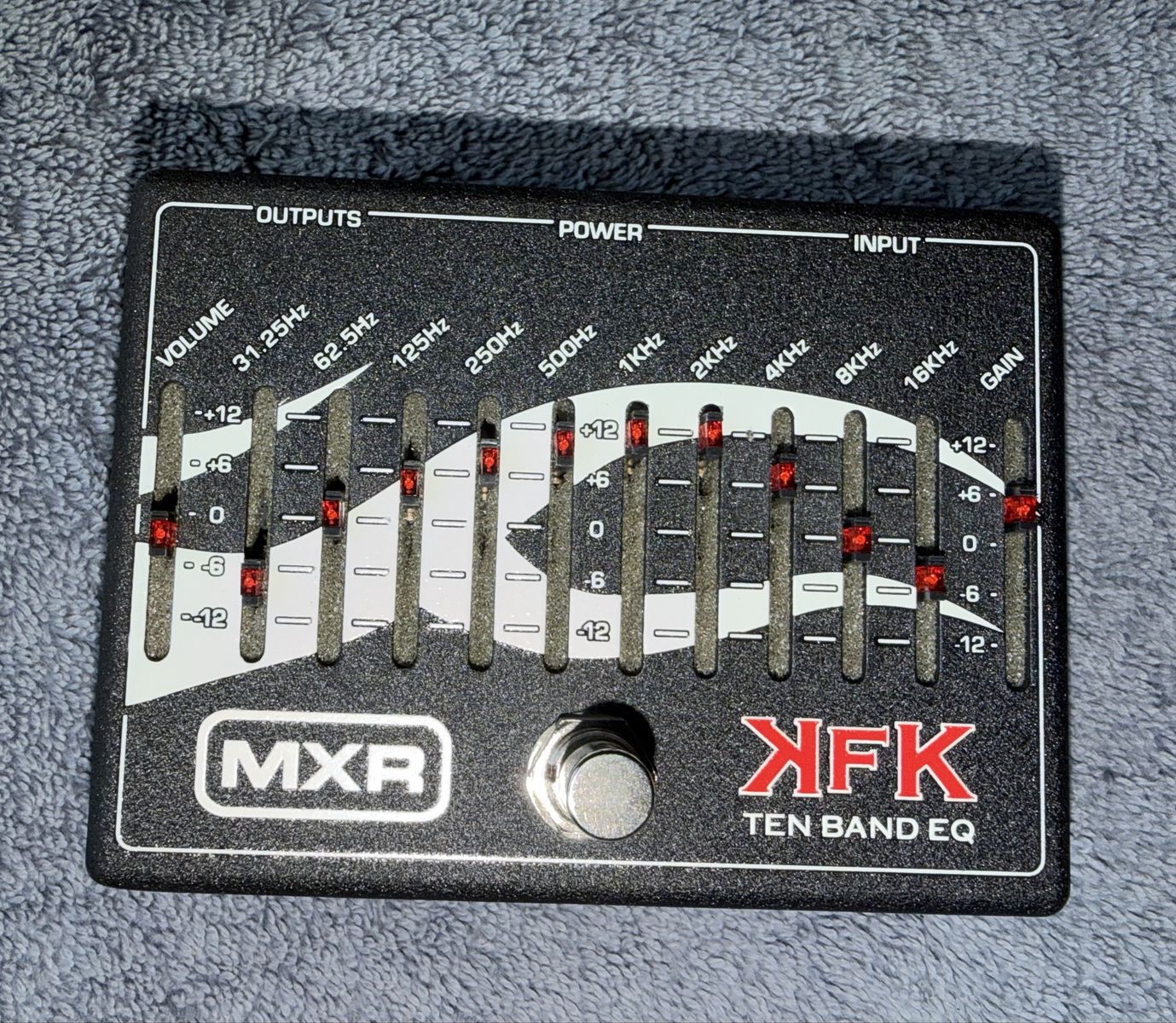 MXR KFK-1 Kerry King Ten Band EQ Guitar Pedal - Rare & Brand New