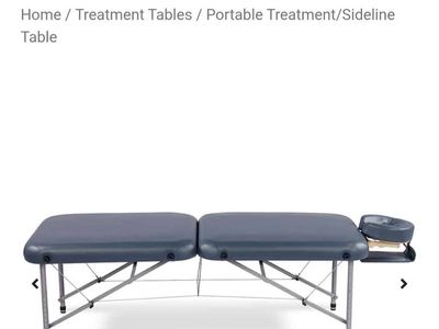 Hausmann Professional Portable Massage Treatment/Sideline Table