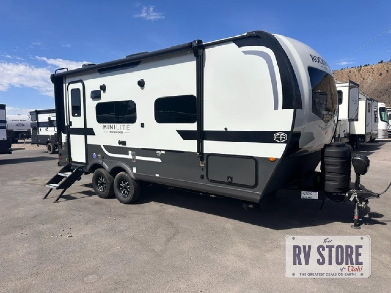 2026 Forest River RV Rockwood Mini Lite 2109S Travel Trailer Front Bedroom