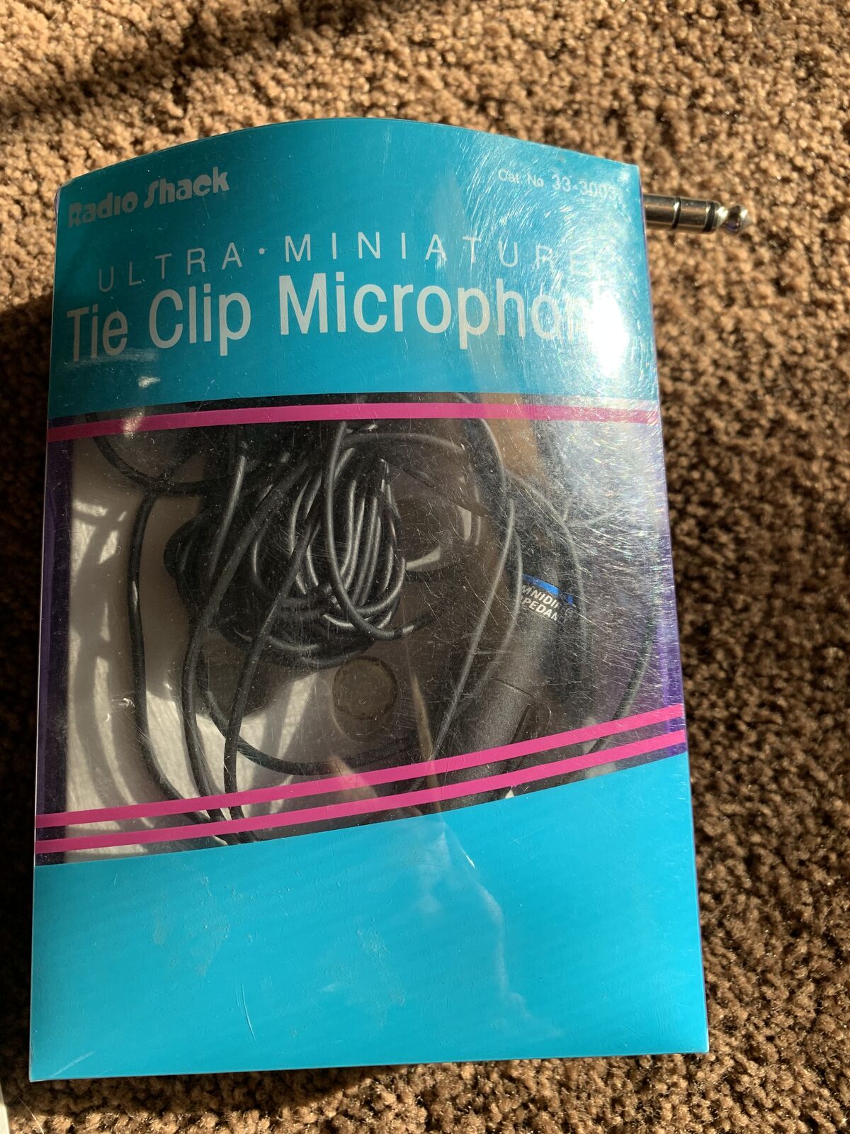 Radio Shack Ultra-Miniature Tie Clip Microphone