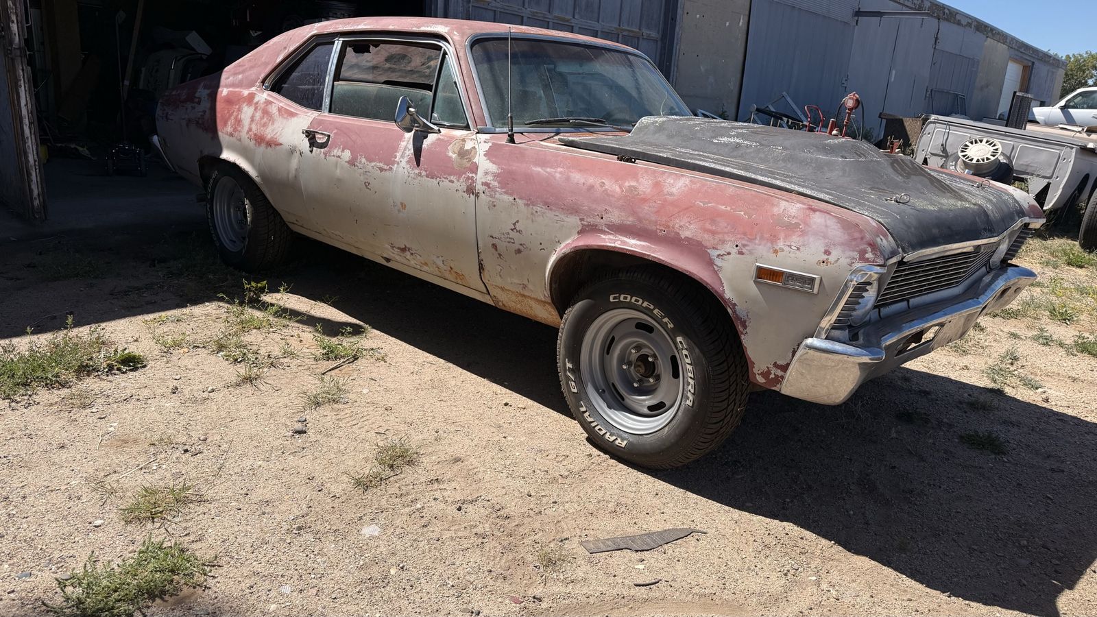 1969 Chevrolet Nova 2-Door Coupe - Project Car, Parts or Restoration
