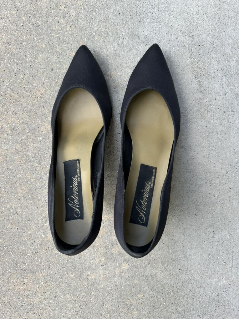 Size 8.5 Black Heels