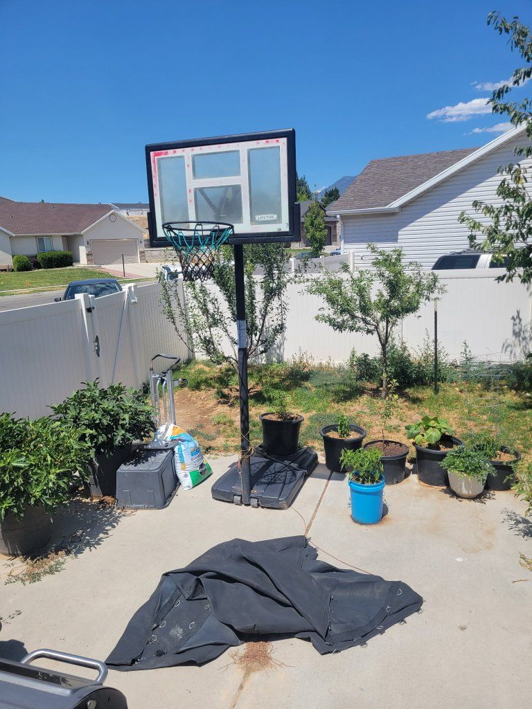 Lifetime Portable Basketball Hoop System with Adjustable Pole and Base