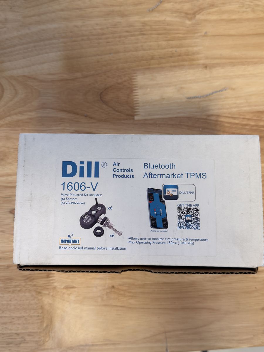 Bluetooth TPMS For Truck, Sprinter, Motorhome