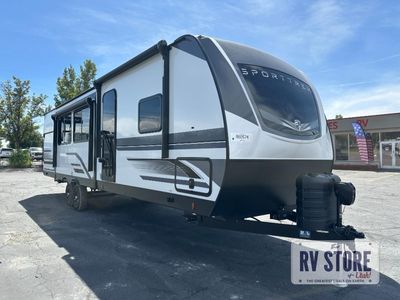 2027 Venture RV SportTrek ST327VIK Travel Trailer Bunkhouse|Front Bedroom|Kitchen Island|Outdoor Entertainment|Outdoor Kitchen