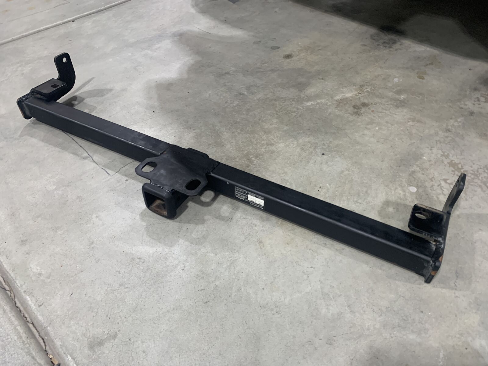 Jeep Wrangler TJ Towing Receiver & Spare Tire Mount (1997 - 2006)