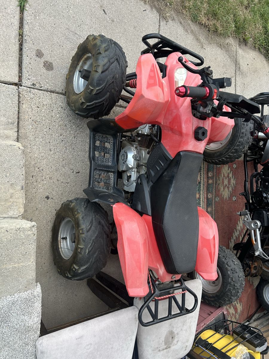 2 smaller ATV’s