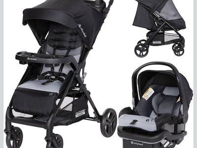 Baby Trend Passport Cargo Stroller Travel System w/ EZ Lift Infant Car Seat & Base - Black/Grey $289