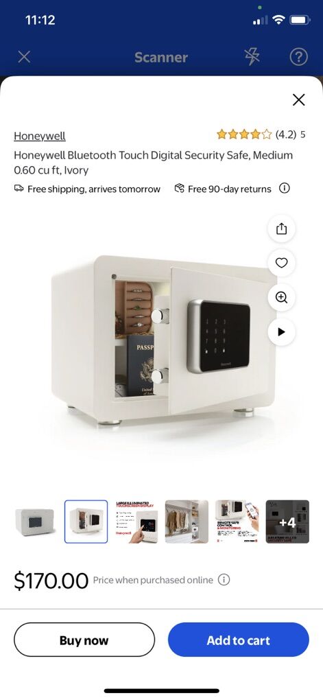 New Bluetooth Steel Security Safe