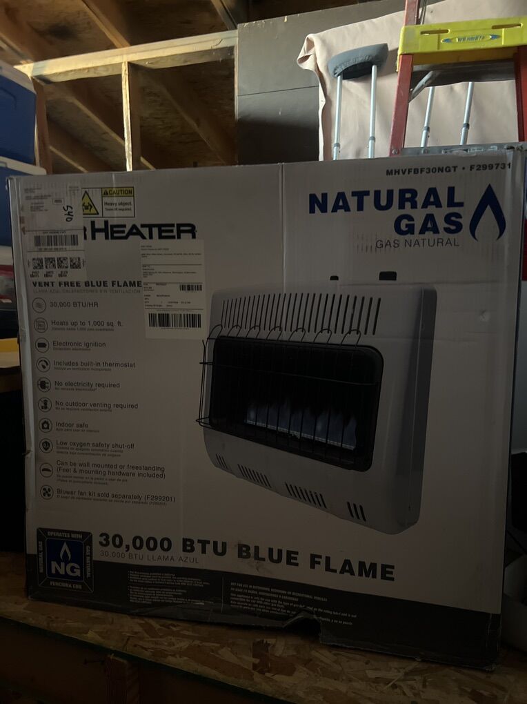Natural Gas Heater