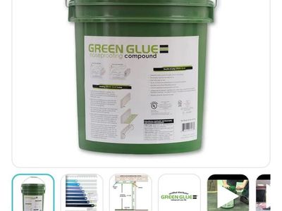 Green Glue Noiseproofing Compound (5 Gallon)