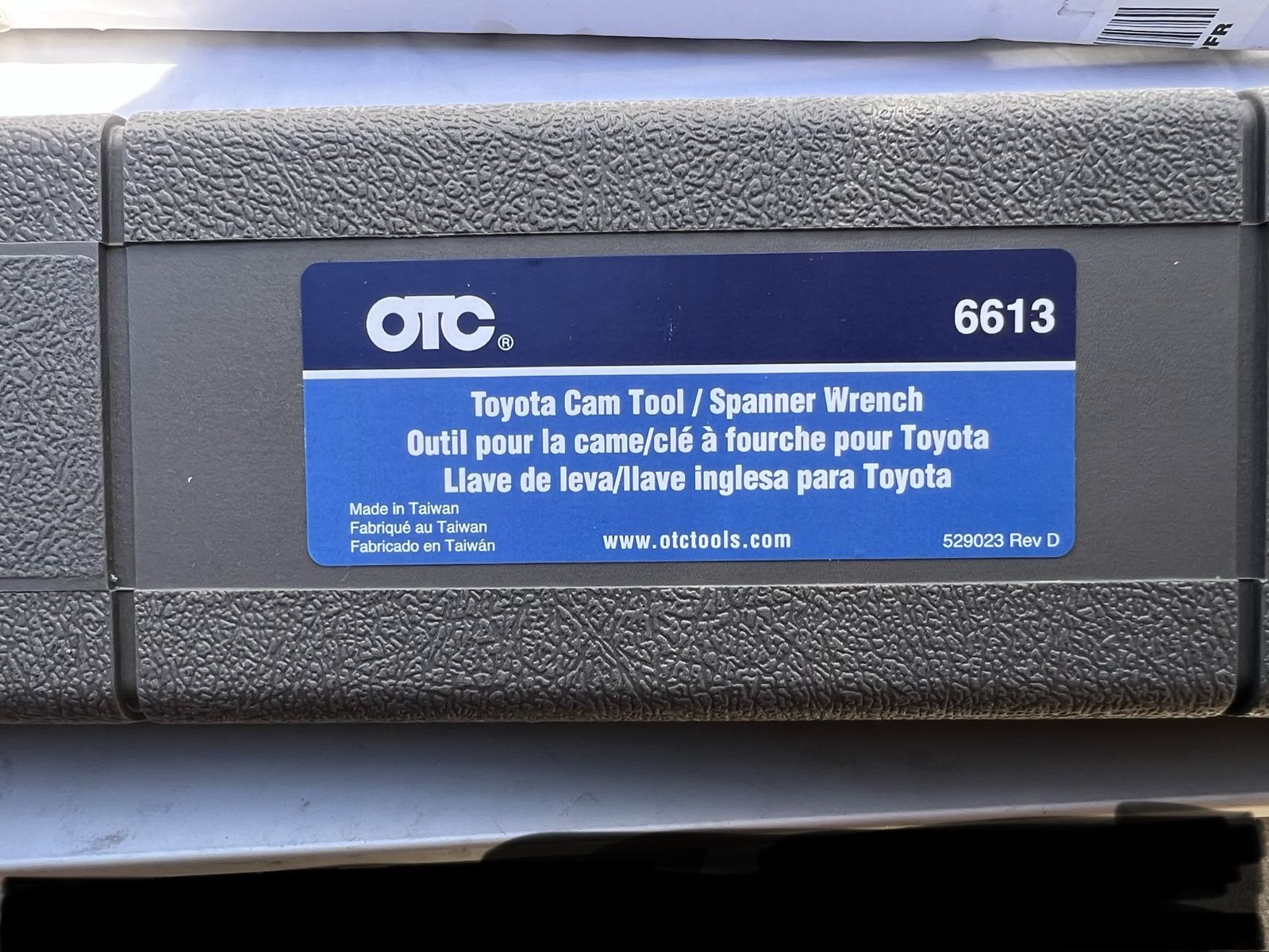OTC 6613 Toyota Variable Pin Spanner Wrench.