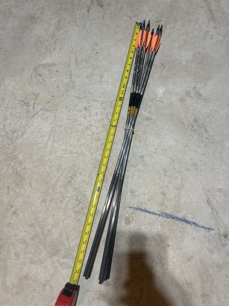 Gold Tip Black Label 300 Spine 7 Total Arrows