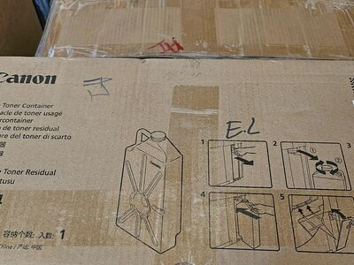 Canon waste toner container
