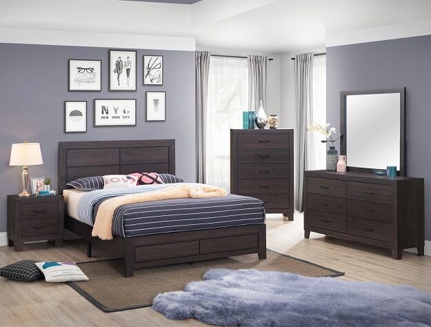 NEW Queen 7 PIECE BEDROOM SET -NEW IN BOX