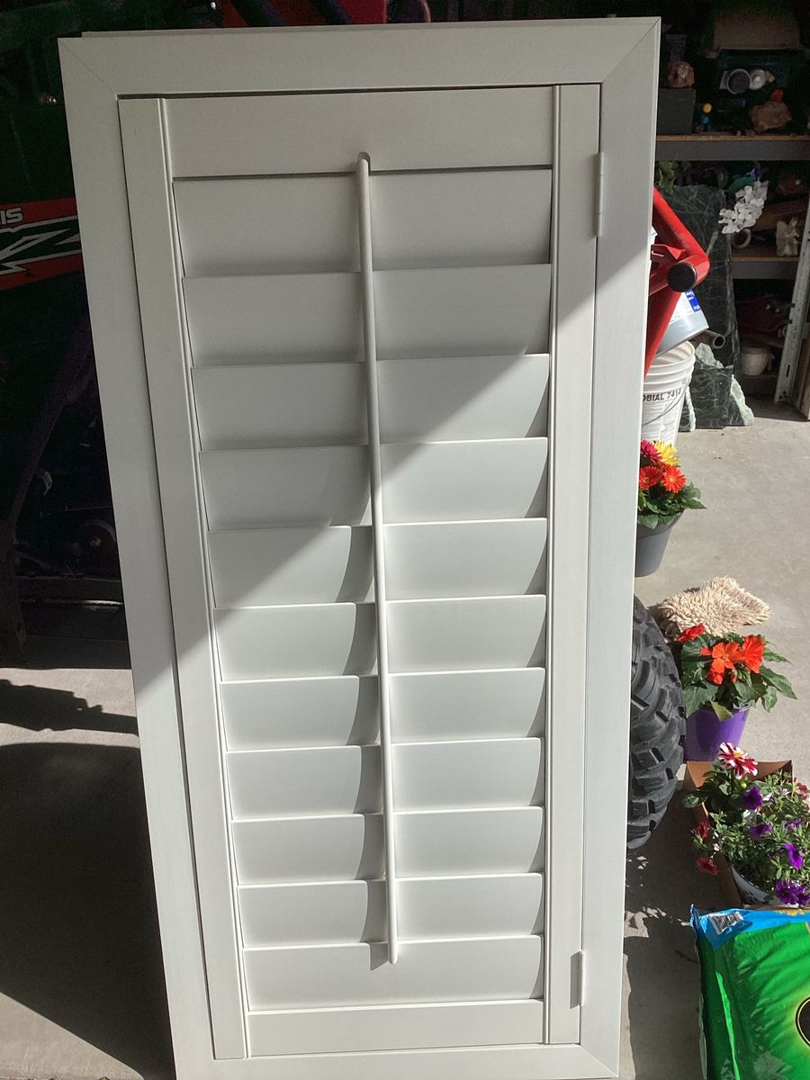 Plantation shutters