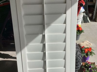 Plantation shutters