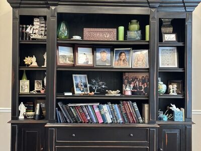 Massive Bookcase Statement Piece