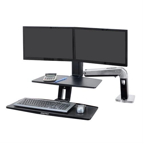 Ergotron Sit-Stand Desk Converter / Dual Monitor Workstation