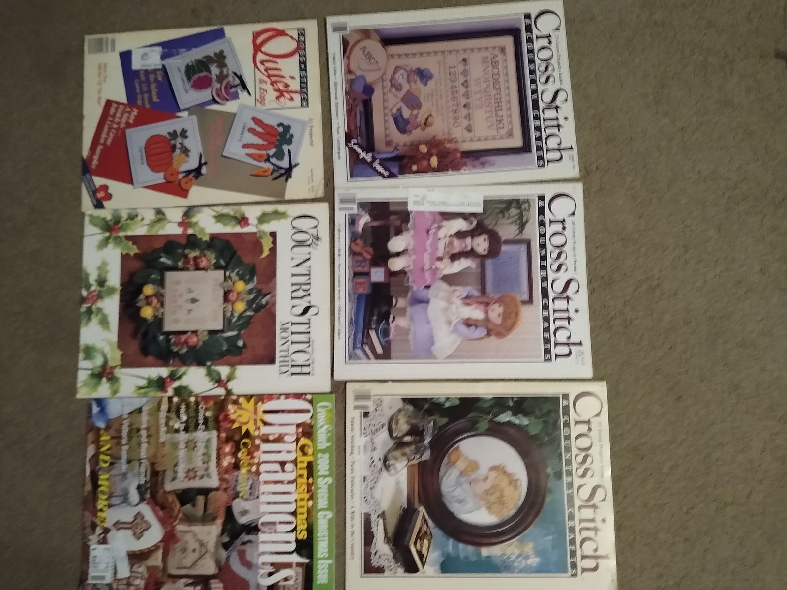 Counted Cross-stitch Magazines - Vintage