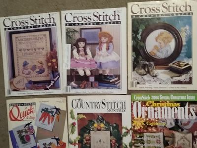Counted Cross-stitch Magazines - Vintage