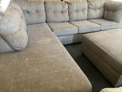 used Sectional +ottoman Delivery Available