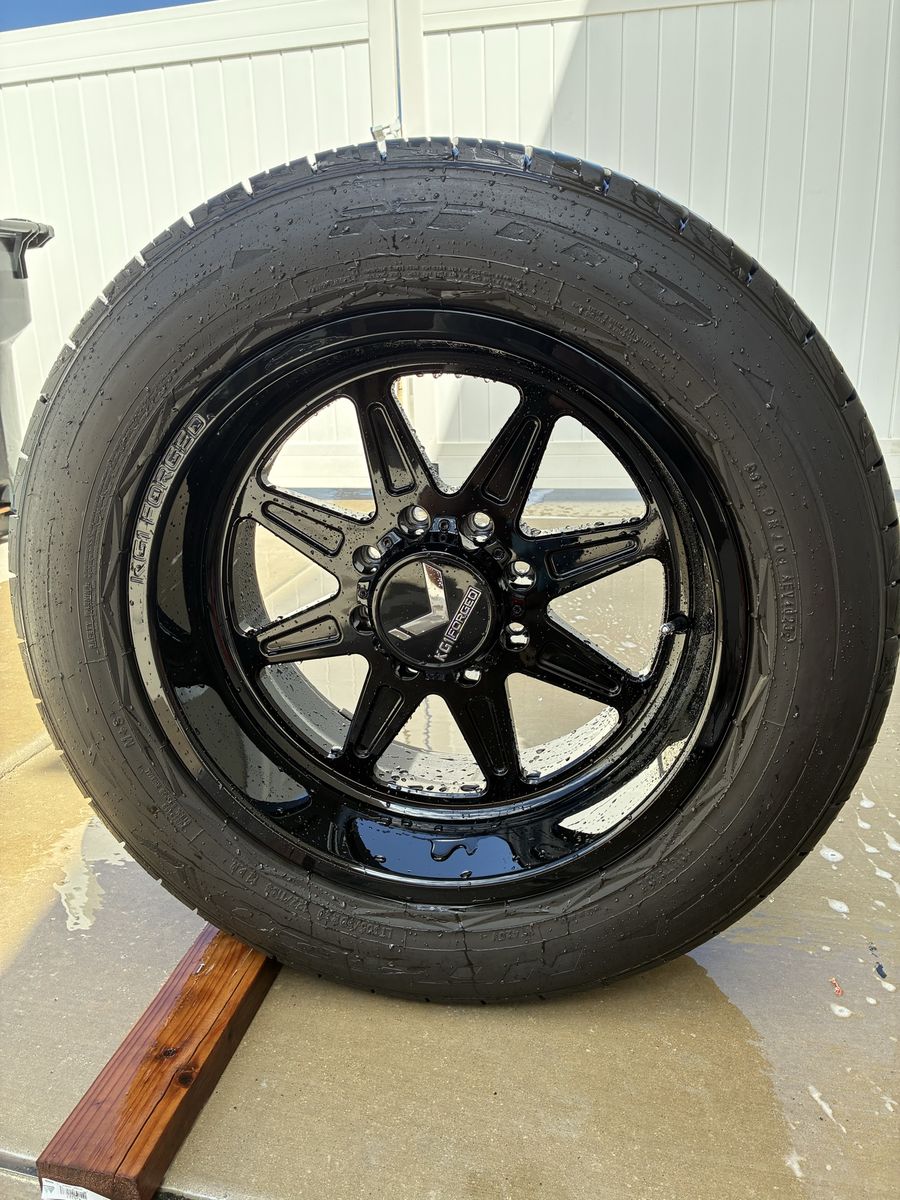 20x10 KG1 Forged w/ 305/50 Nitto 420v