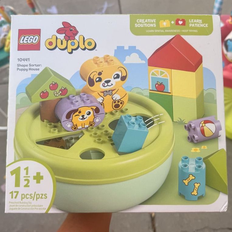 LEGO Duplo 10441 Shape Sorter Puppy House 17 Pieces Toddler Toy