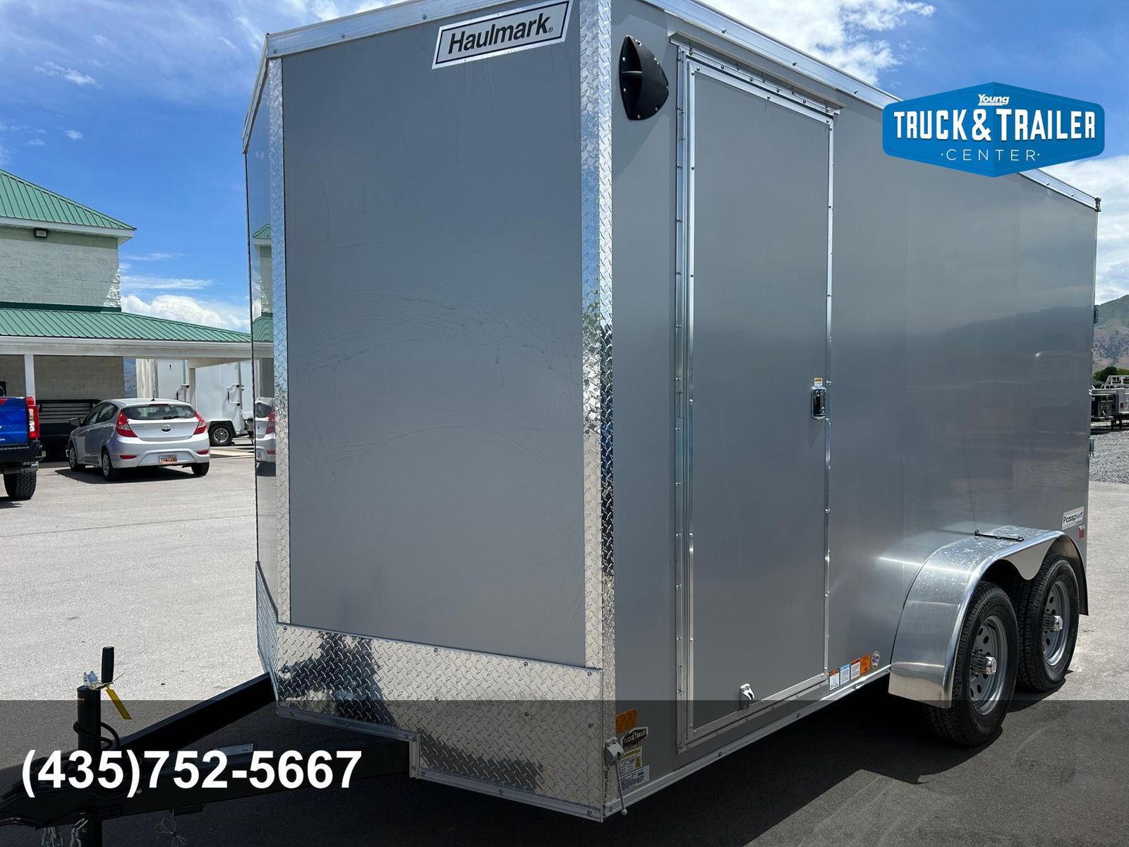 2026 Haulmark 7X14 Cargo Trailer with Rear Ramp