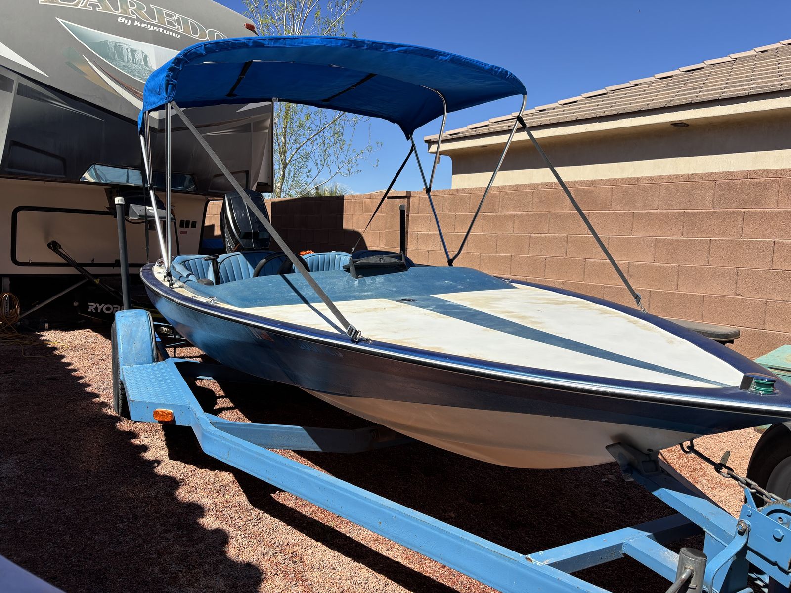 1974 18ft. Tahiti/ Kona Ski Boat
