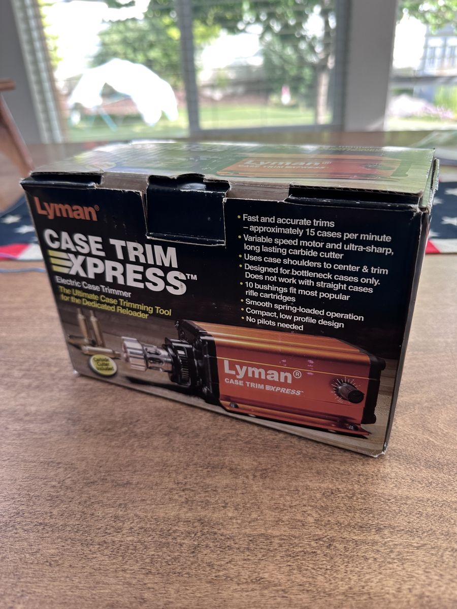 Lyman case trimmer - New