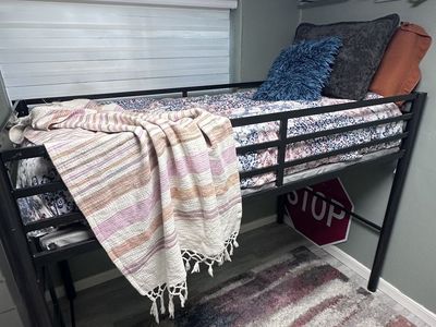 Metal Twin loft bed