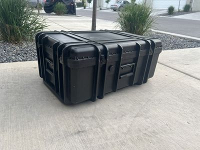 Heavy Duty Rolling Hard Case w/ Wheels Pelican Style