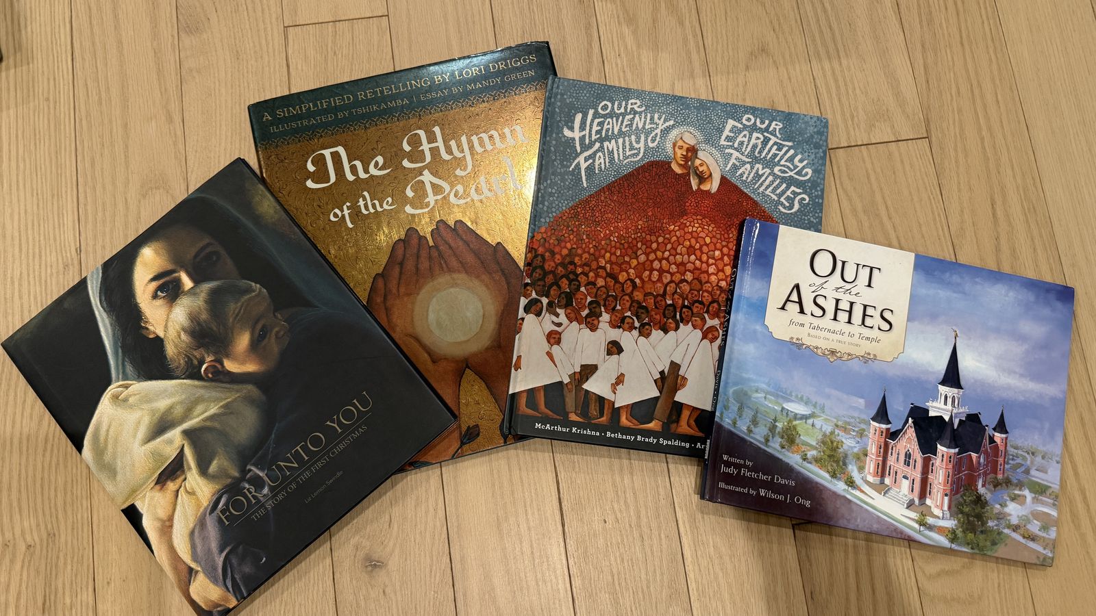 4 LDS pictures books