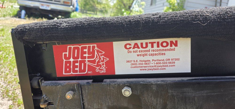 Joey Bed Inc. Truck Cargo Slide Tray - Heavy-Duty Truck Bed Organizer & Drawer