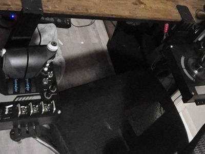 LOGITECH G X56 HOTAS Throttle and Flight sticks