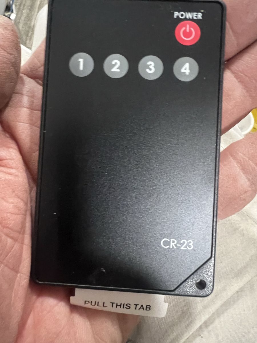 Clicker/keypad input or response device.  CR-23