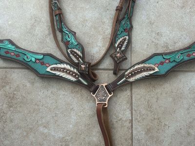 Beaded Horse Tack Set