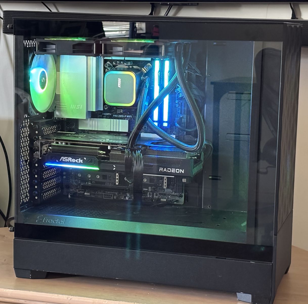 Custom Built Gaming PC -Intel Core Ultra 9 285K, Radeon RX9070, 32Gb RAM, 1TB SSD