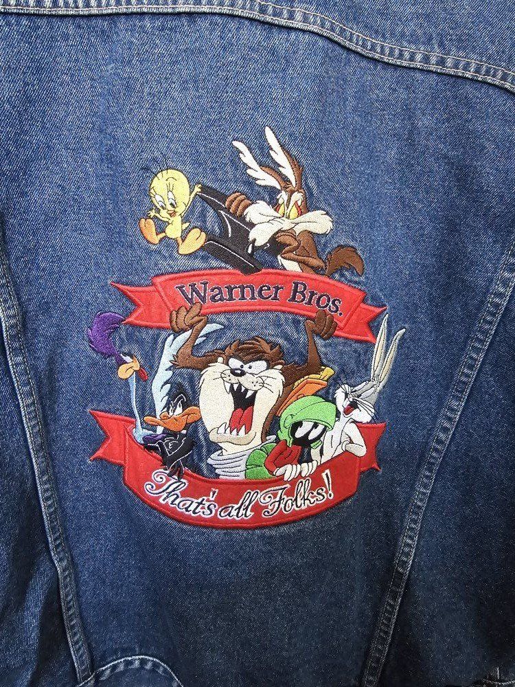 Looney tunes denim jacket