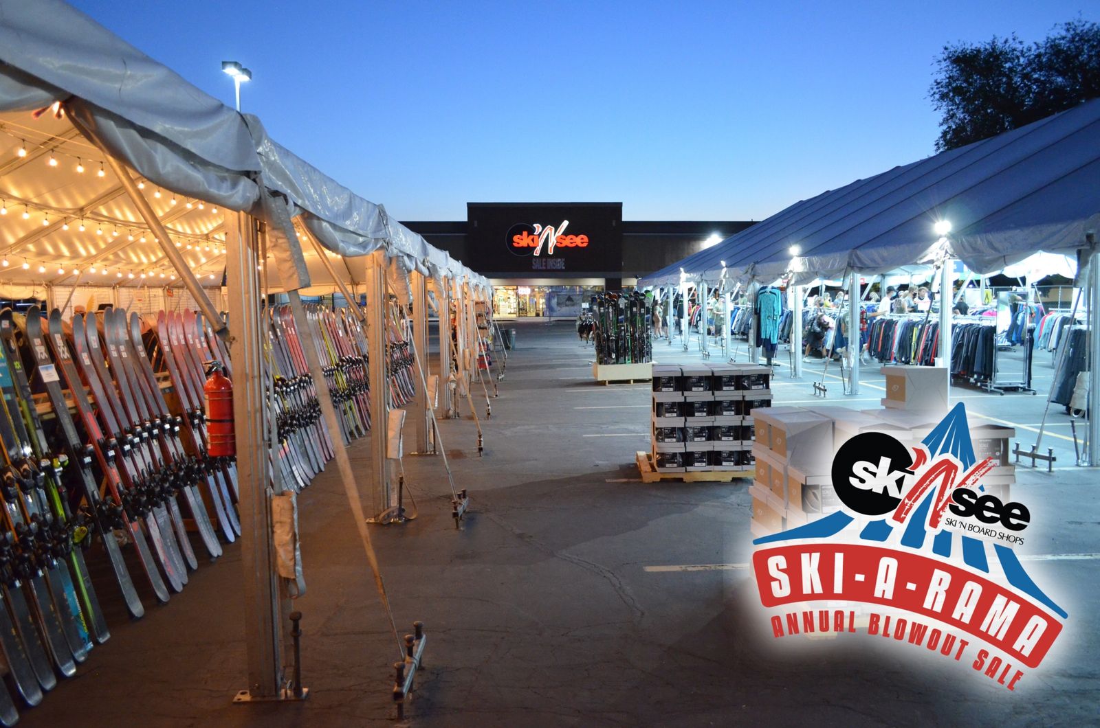 Ski-A-Rama – The Annual Blowout Ski and Snowboard Sale.